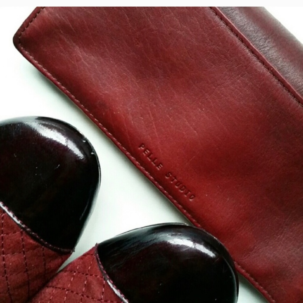 Vintage Burgundy Wallet